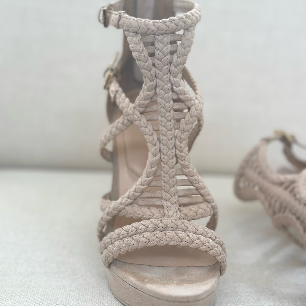 Aldo Nude High Heels Shoes